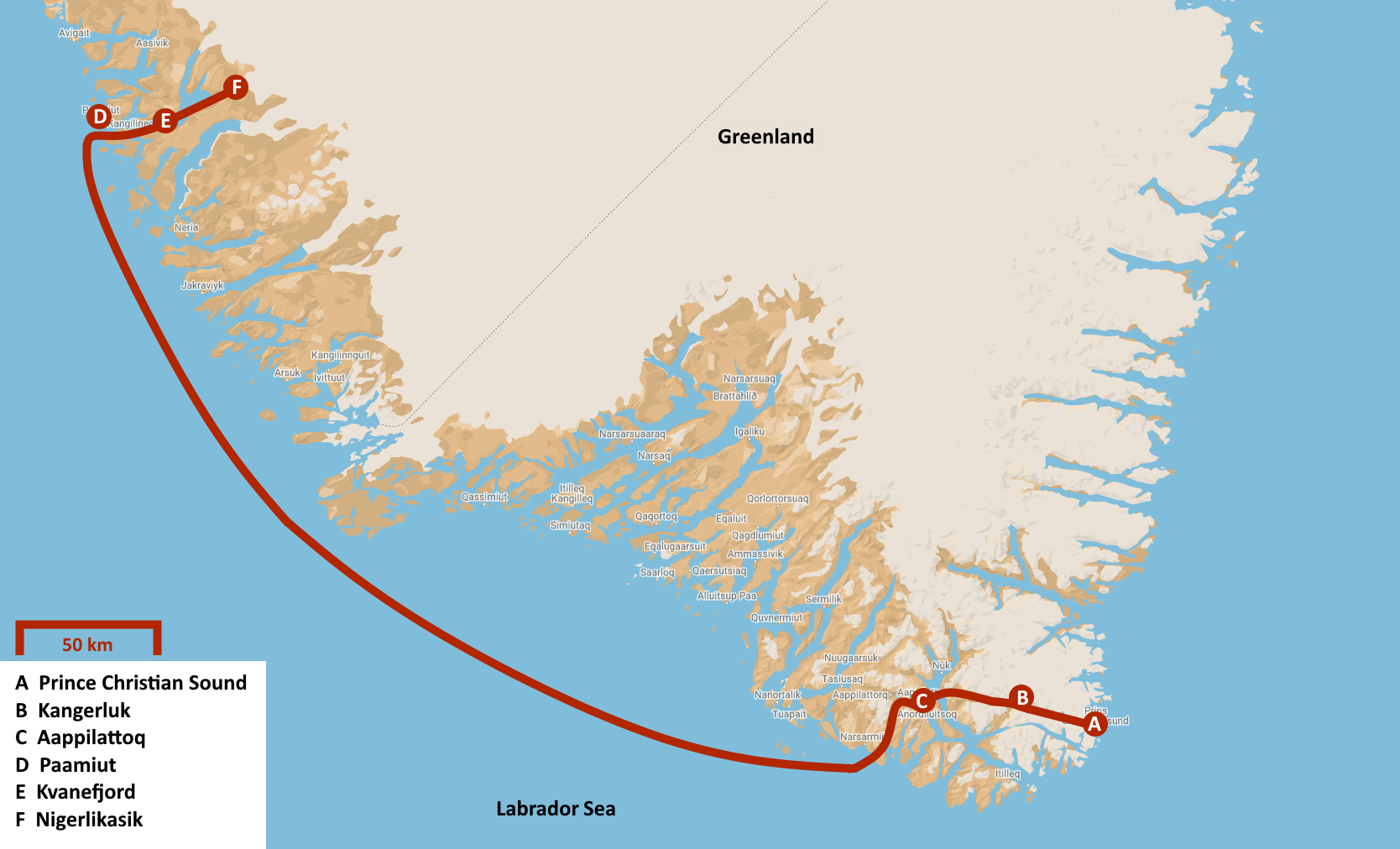 D:\DataReizen\Pacomaja\Ontwikkeling\67 Noordwestelijke Doorvaart (herschikt)\Bronversies (EN)\6702 EN (png) SouthGreenland.png