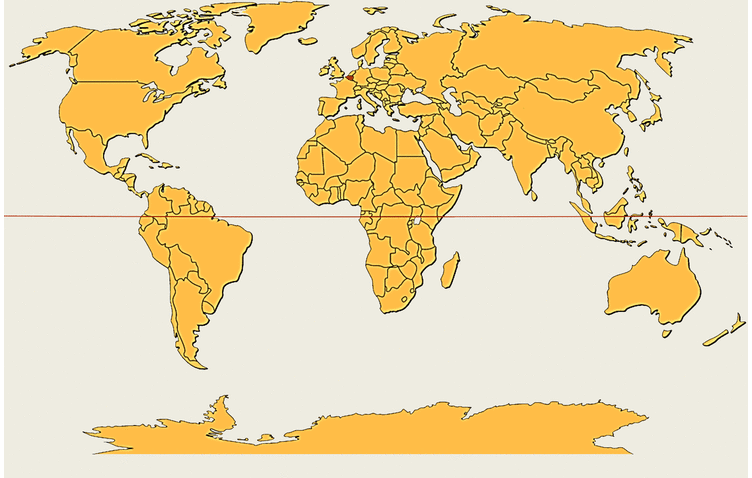 Bezoekende landen